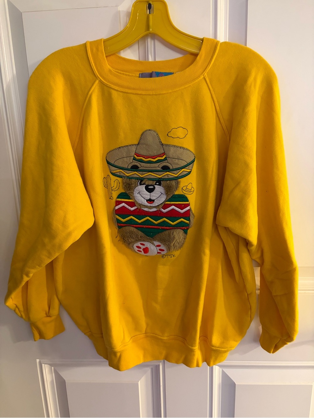 Othr Yellow Bear Graphic Crewneck Sweater